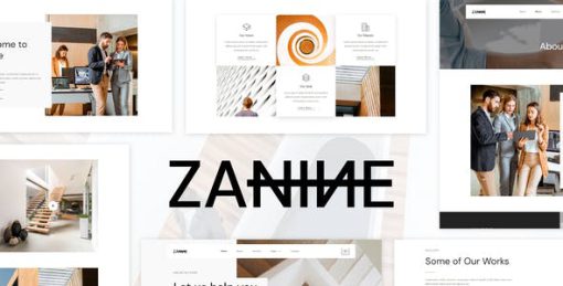 Zanine – Architecture Agency Elementor Template Kit