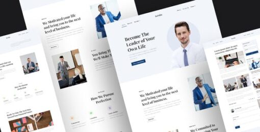 Kersha – Business Coach Elementor Template Kit