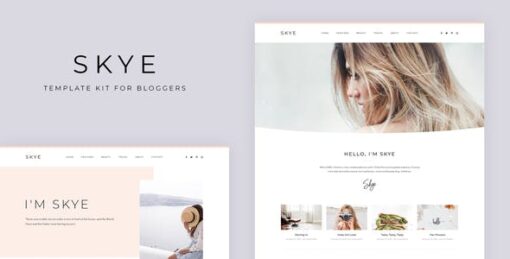 Skye – Modern Blog Elementor Template Kit