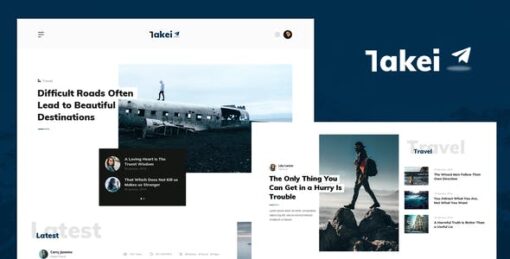 Takei – News & Magazine Template Kit
