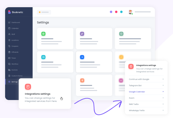 Google Calendar integration for Booknetic Google Calendar integration for Booknetic
