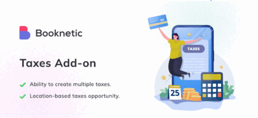 Tax add-on for Booknetic