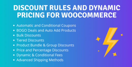 Discount Rules and Dynamic Pricing for WooCommerce