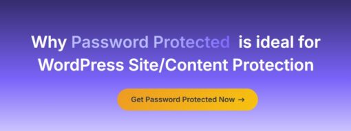 Password Protected Pro (Premium)