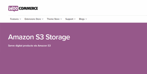 Woocommerce Amazon S3 Storage