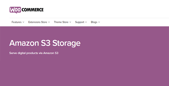Woocommerce Amazon S3 Storage Woocommerce Amazon S3 Storage