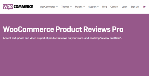Woocommerce Product Reviews Pro