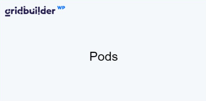 WP Grid Builder – Pods WP Grid Builder – Pods