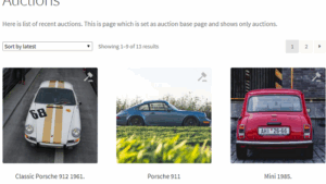 Auctions for WooCommerce