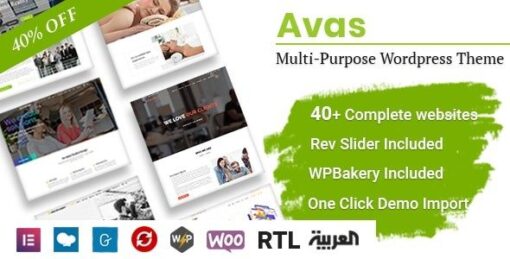 Avas | Multi-Purpose Responsive WordPress Theme