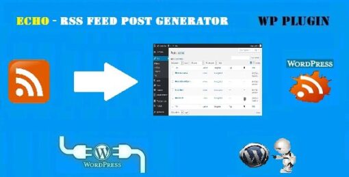 Echo RSS Feed Post Generator Plugin for WordPress