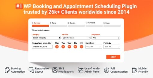 Bookly Pro (Add-on)