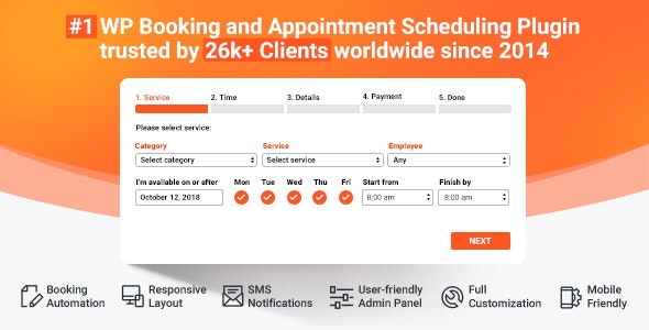 Bookly Pro (Add-on) Bookly Pro (Add-on)