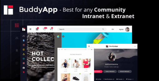 Buddyapp – Mobile First Community WordPress Theme