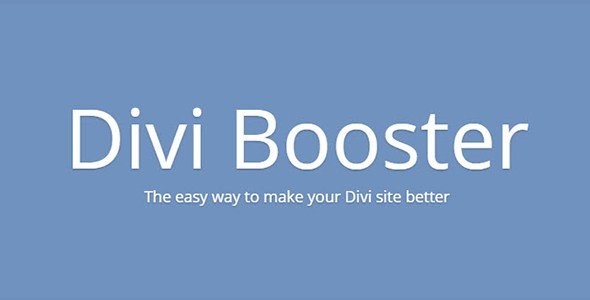 Divi Booster Divi Booster