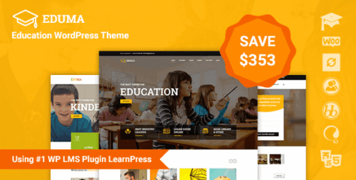 Eduma – Education WordPress Theme