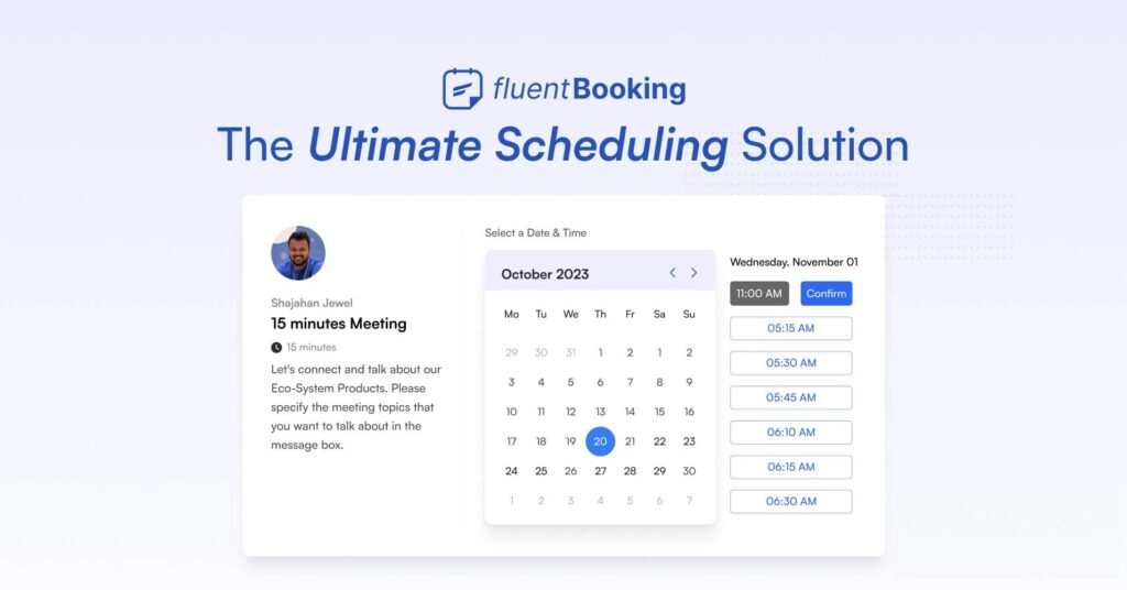 Fluent Booking Pro Fluent Booking Pro