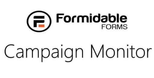 Formidable Campaign Monitor