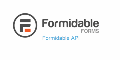 Formidable Forms – API