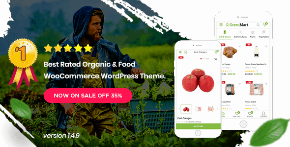 Greenmart – Organic & Food Woocommerce WordPress Theme Greenmart – Organic & Food Woocommerce WordPress Theme