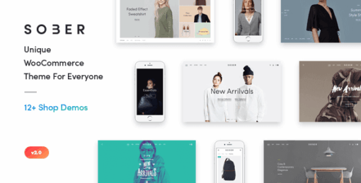 Sober – Woocommerce WordPress Theme