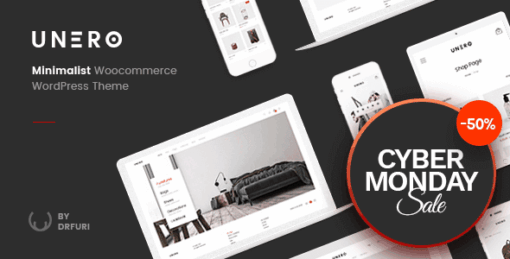 Unero – Minimalist Ajax Woocommerce WordPress Theme