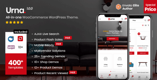 Urna – All-in-one WooCommerce WordPress Theme