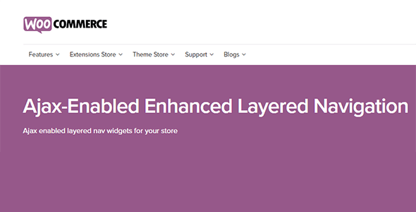 Woocommerce Ajax-Enabled Enhanced Layered Navigation Woocommerce Ajax-Enabled Enhanced Layered Navigation