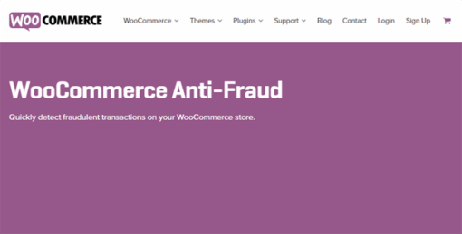 Woocommerce Anti-Fraud