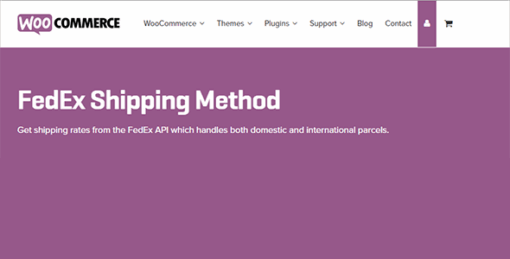Woocommerce Fedex Shipping Method