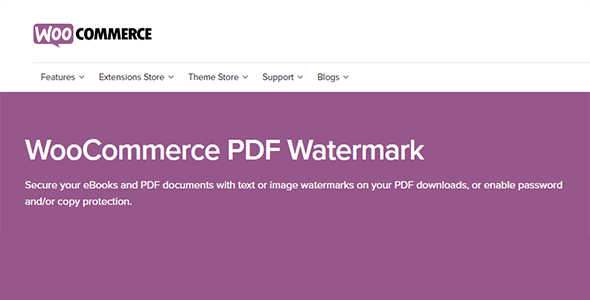 Woocommerce Pdf Watermark Woocommerce Pdf Watermark