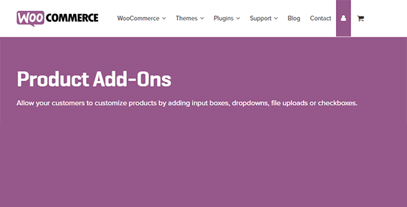 Woocommerce Product Add-Ons Woocommerce Product Add-Ons