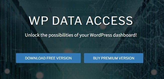 WP Data Access Premium WP Data Access Premium