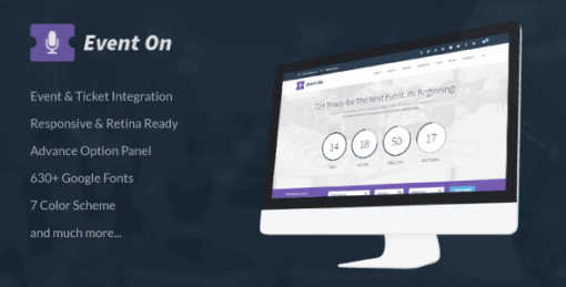 Event On – Event Multipurpose Theme