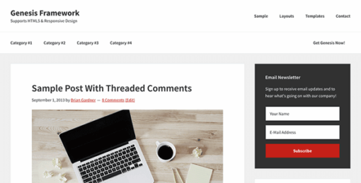 Studiopress Genesis Framework