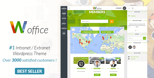 Woffice – Intranet/Extranet WordPress Theme Woffice – Intranet/Extranet WordPress Theme
