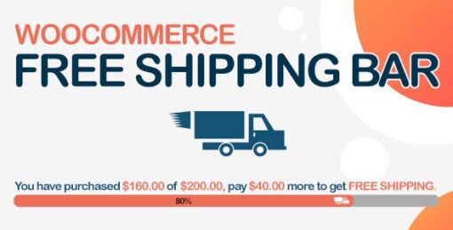 WooCommerce Free Shipping Bar Premium