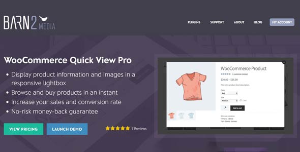 WooCommerce Quick View Pro WooCommerce Quick View Pro