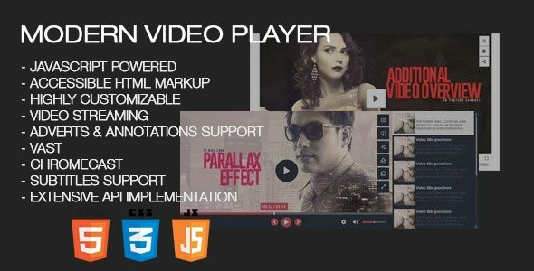 Modern Video Player Modern Video Player
