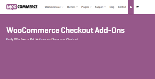 Woocommerce Checkout Add-Ons