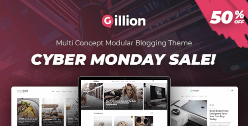 Gillion – Multi-Concept Magazine, News, Review WordPress Theme