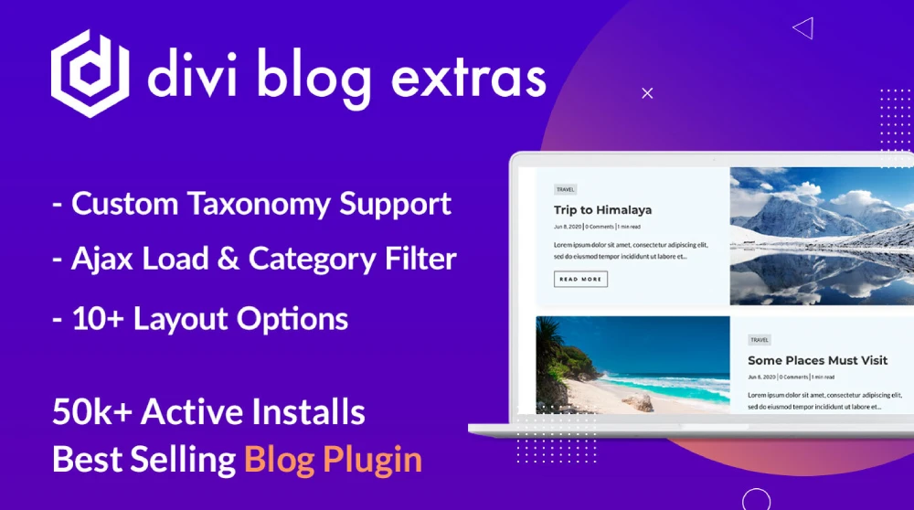 Divi Blog Extras Divi Blog Extras