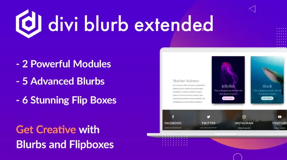 Divi Blurb Extended Divi Blurb Extended