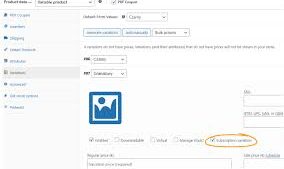 Flexible Subscriptions One Time Payment