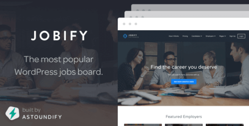 Jobify – WordPress Job Board Theme
