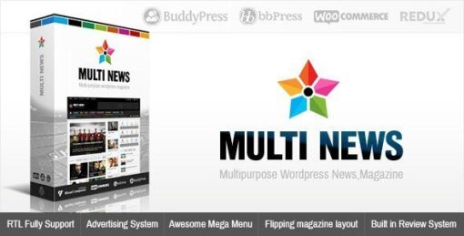 Multinews – Multi-Purpose WordPress News,Magazine