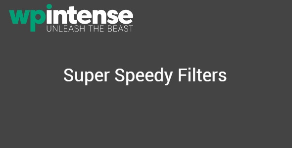 Super Speedy Filters Super Speedy Filters