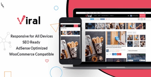 Viral – WordPress Theme For Social Media Marketers