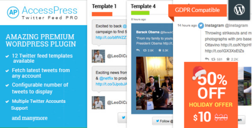 AccessPress Twitter Feed Pro
