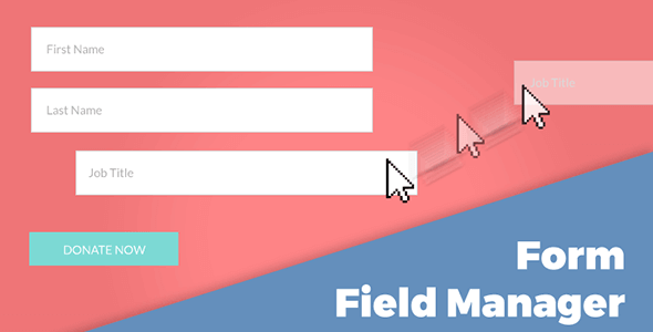 Give Add-On Form Field Manager Give Add-On Form Field Manager
